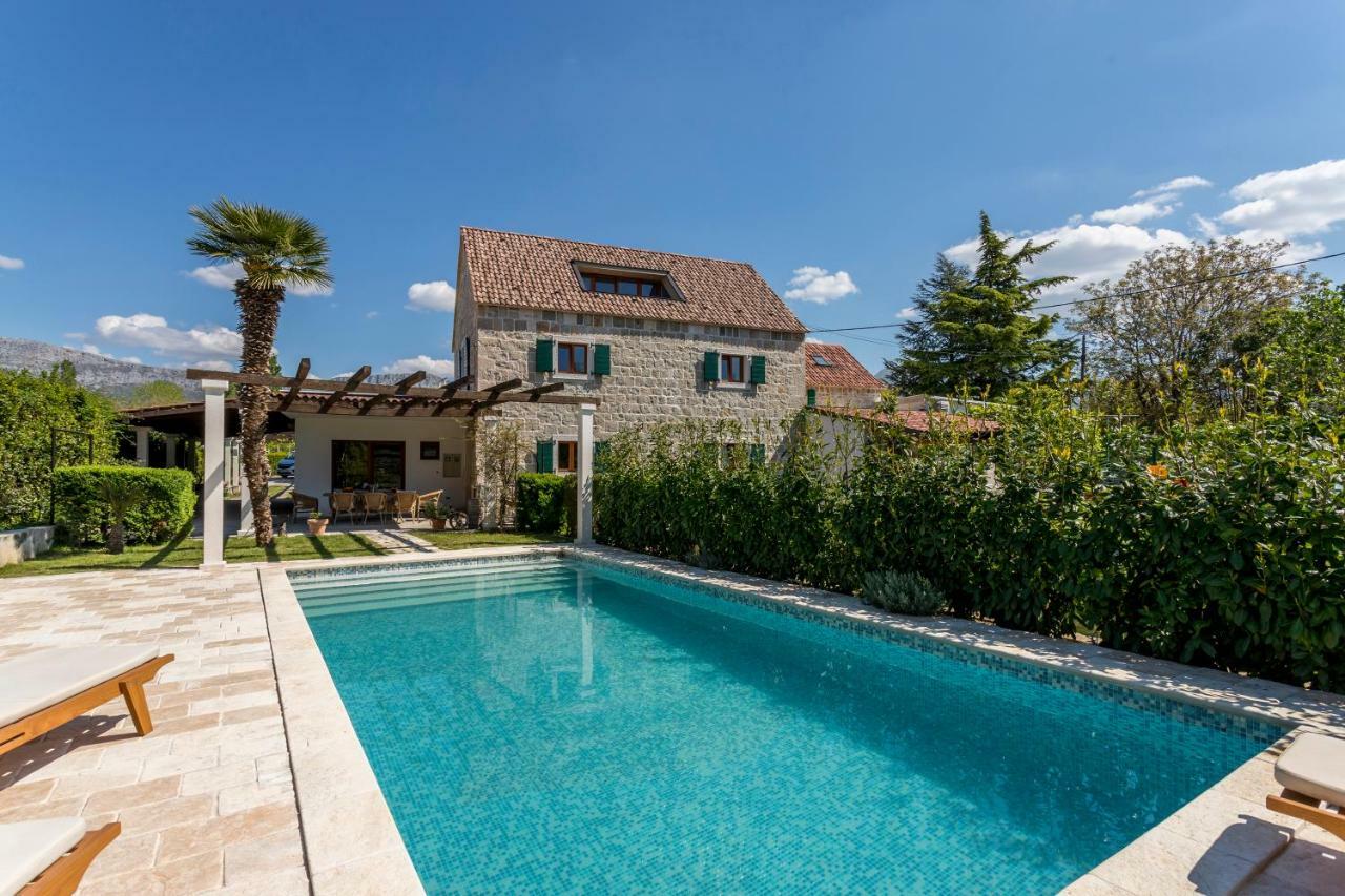 Villa Draga Paradise Pool Villa In Split โซลิน ภายนอก รูปภาพ